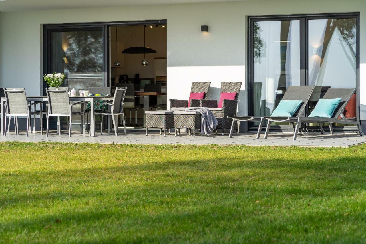 Terrassenwohnung "Haffparadies" - Oase Am Haff Garz  Kültér fotó